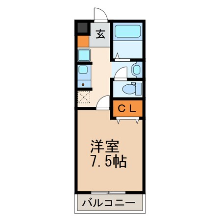 ドエルマルモ303の物件間取画像